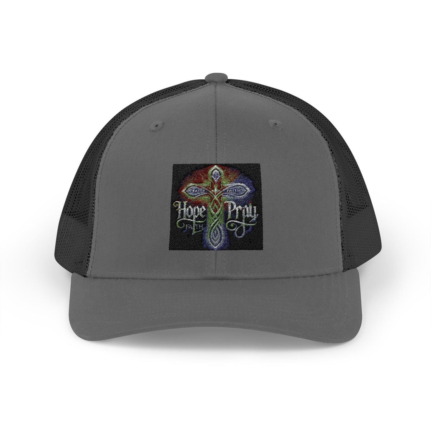 Hope & Pray Snapback Trucker Cap - Inspirational Outdoor Hat