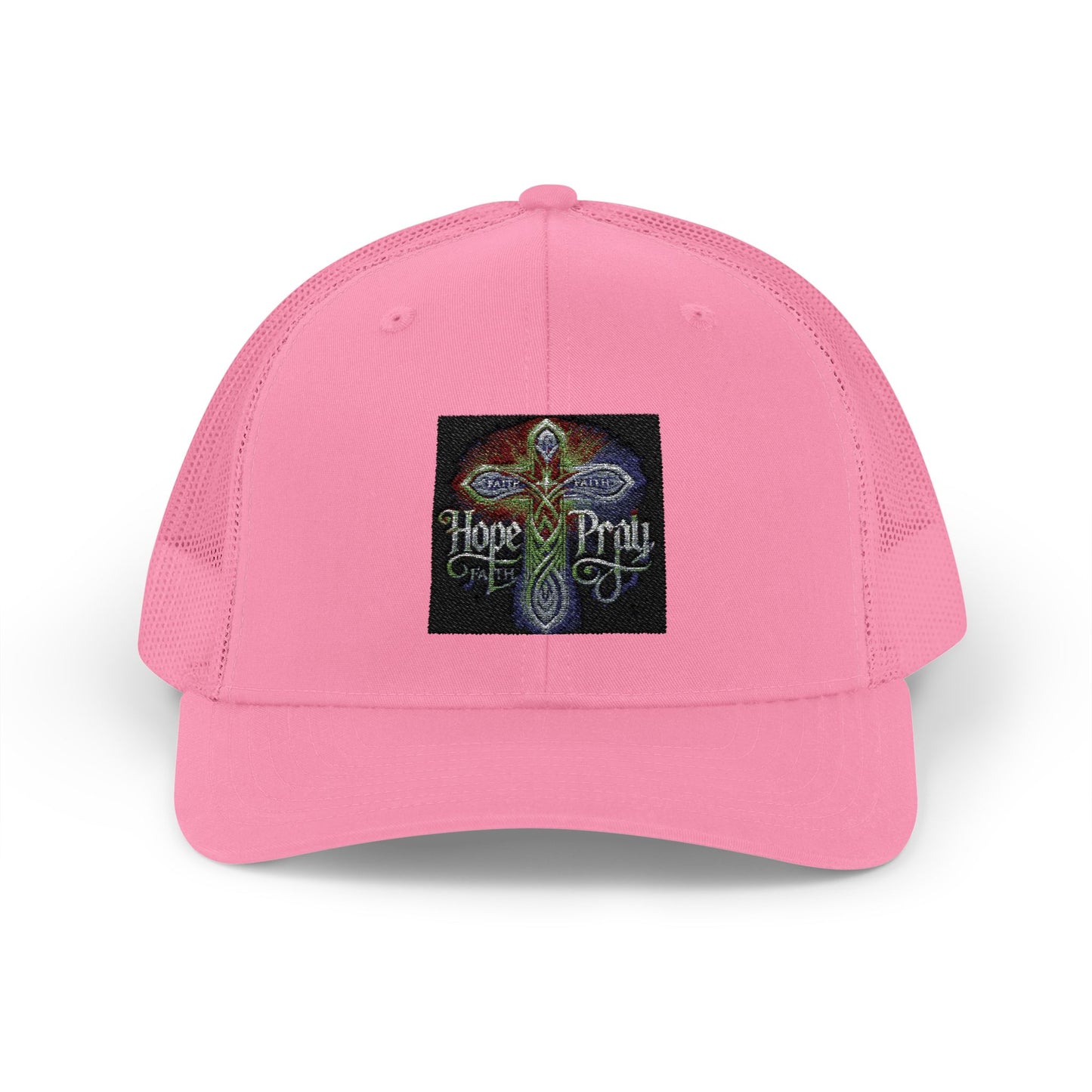 Hope & Pray Snapback Trucker Cap - Inspirational Outdoor Hat