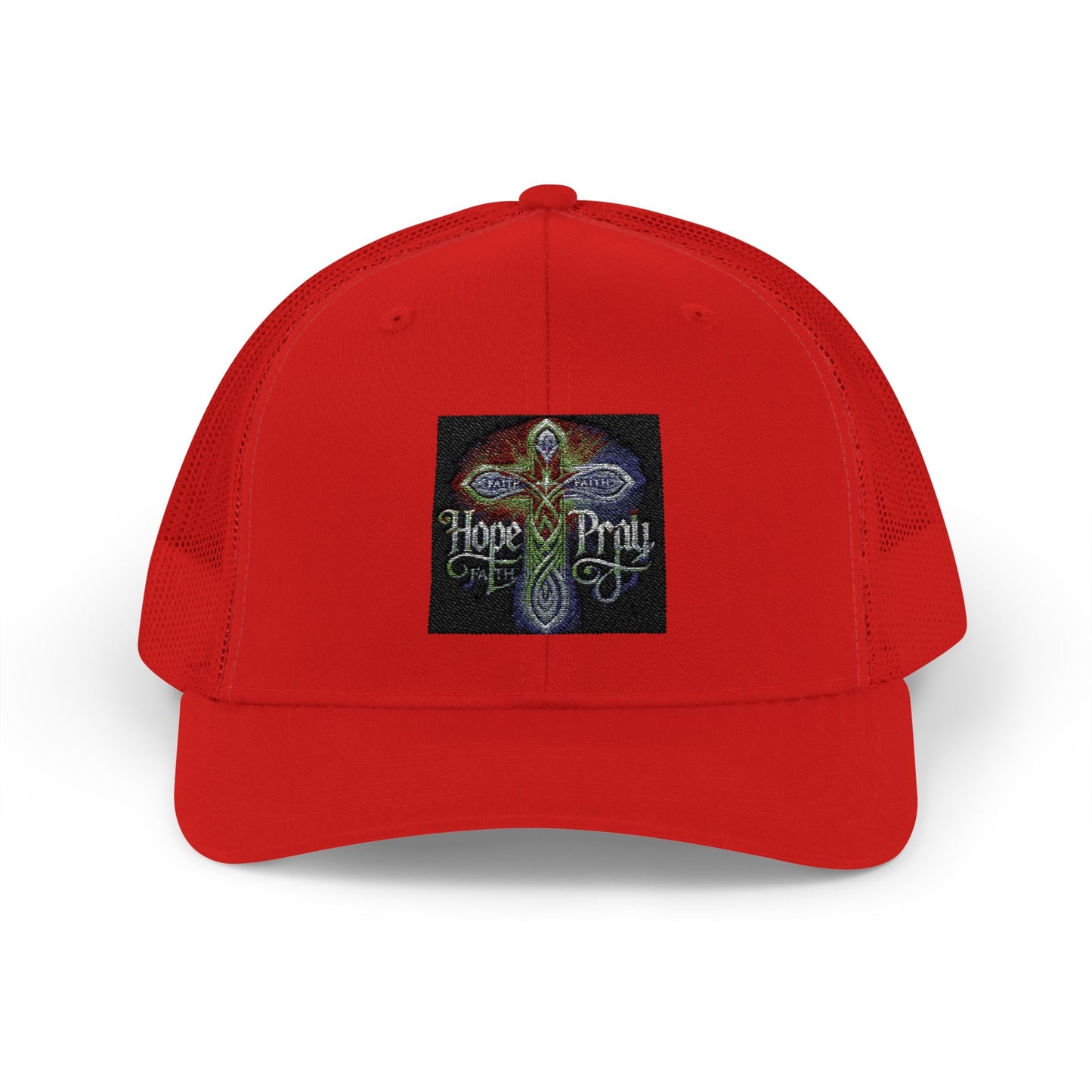 Hope & Pray Snapback Trucker Cap - Inspirational Outdoor Hat