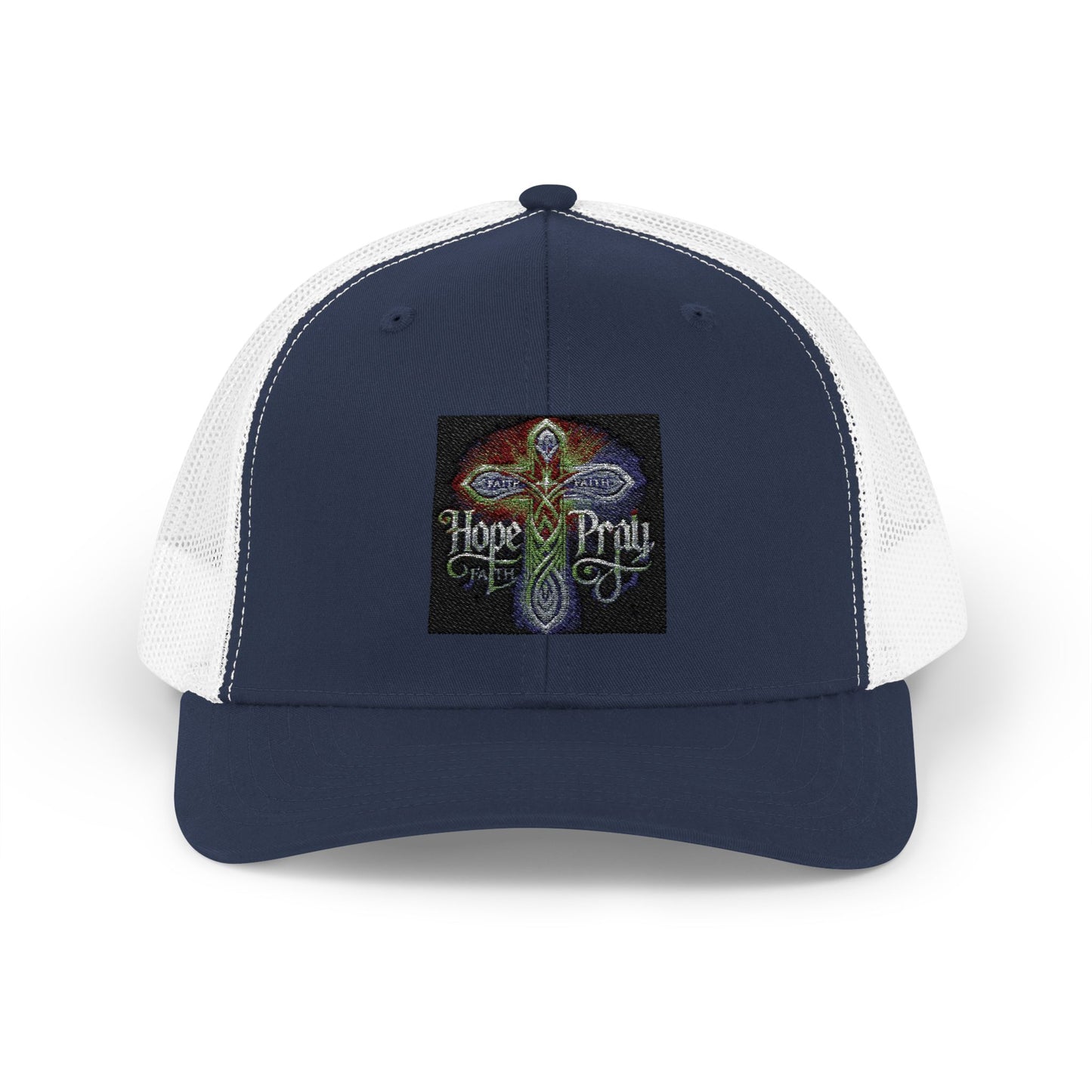 Hope & Pray Snapback Trucker Cap - Inspirational Outdoor Hat