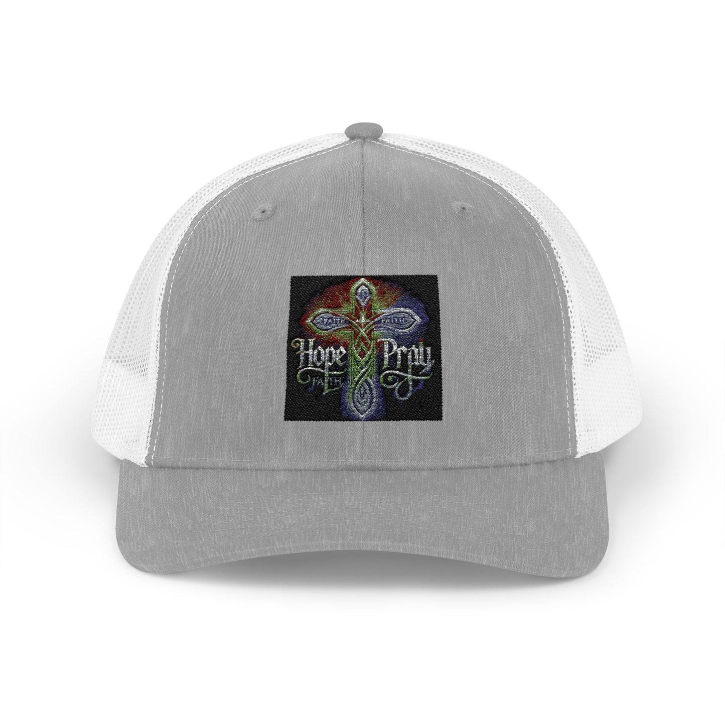 Hope & Pray Snapback Trucker Cap - Inspirational Outdoor Hat