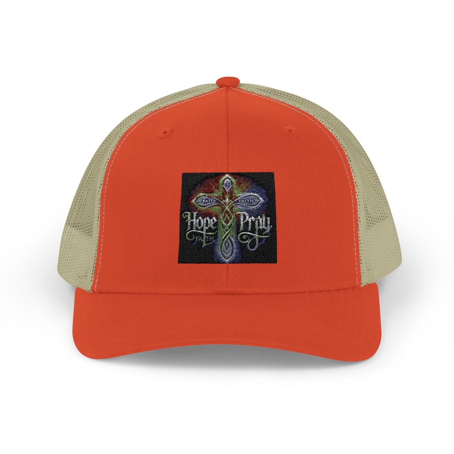 Hope & Pray Snapback Trucker Cap - Inspirational Outdoor Hat