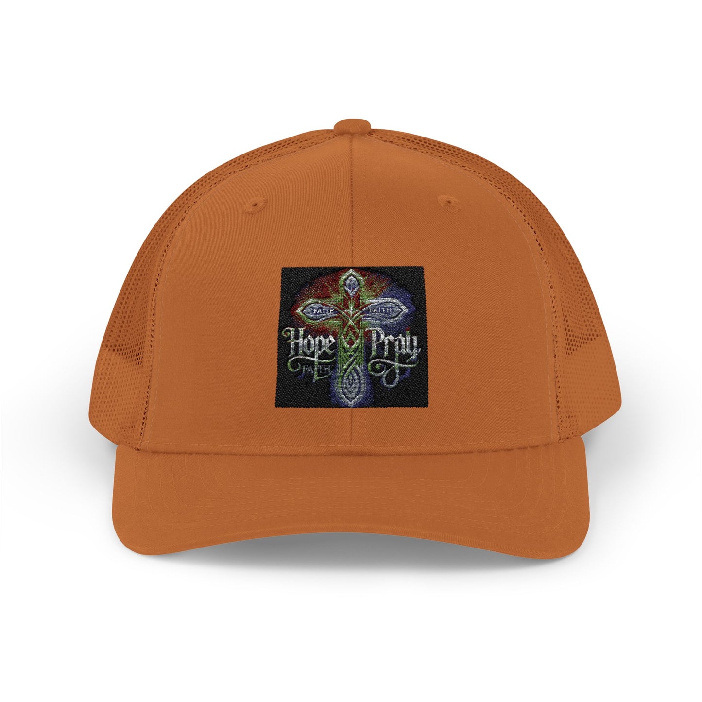 Hope & Pray Snapback Trucker Cap - Inspirational Outdoor Hat