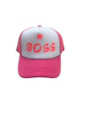 Women Trucker Baseball Hat Snapback Mesh Boss Design Adjustable Fitted Hats for Women