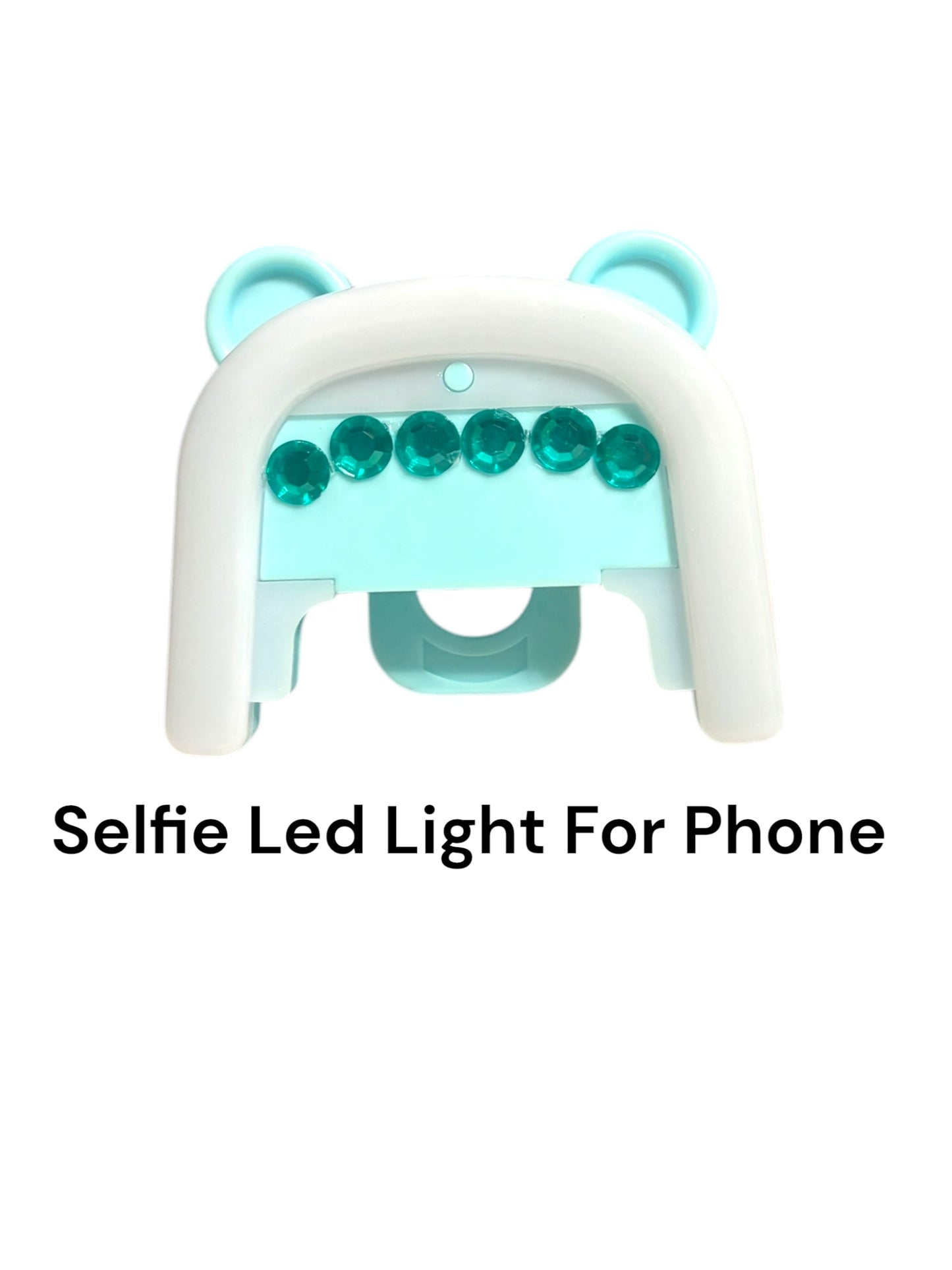 Selfie Led Light with Clip For Iphone  Rhinestone Design 2 Light Modes