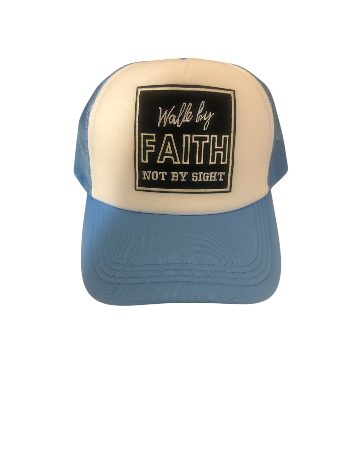 Walk By Faith Inspiring Trucker Hat