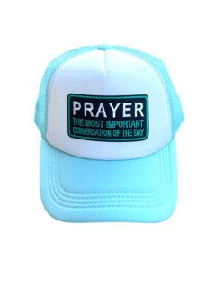 Embroidery Prayer Trucker Mesh Cap