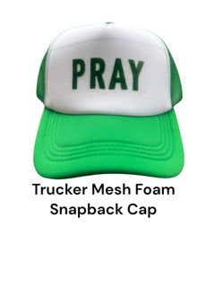 Trucker Mesh Foam Snapback Hat Unisex