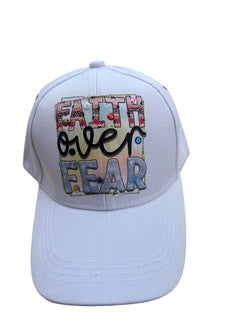 Faith Over Fear  Baseball Hats for Women