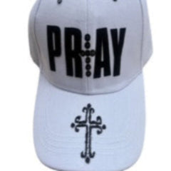 Black Double Pray-Cross Design